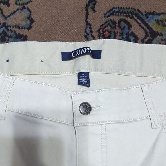 Women's Chaps Midrise 4-Way Stretch Pants - Picture 6 of 7